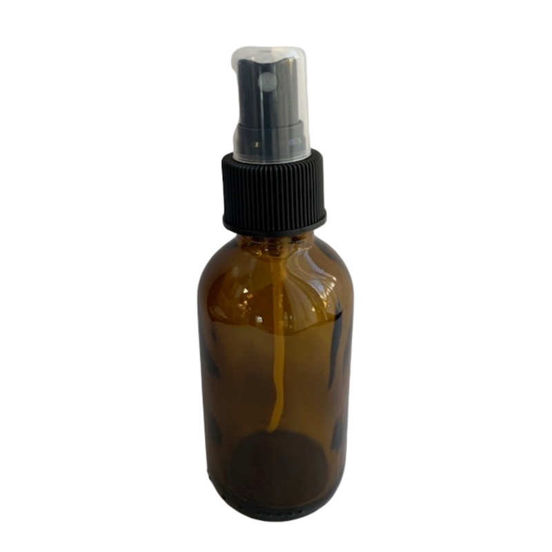 100 mL amber glass with spray lid
