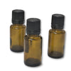 15 ml amber glass bottle with orifice reducer lid (dropper) - karmasuds.com