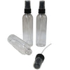 120 ml - 4 ounce  clear bullet bottle with spray top - karmasuds.com