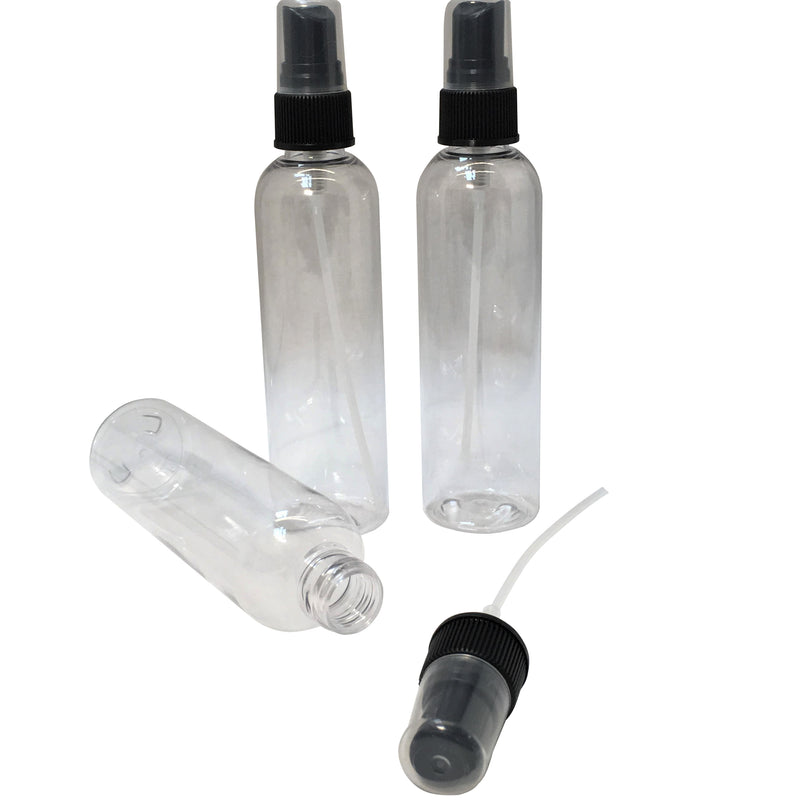 8 ounce clear bottle with spray top,packaging - Karma Suds