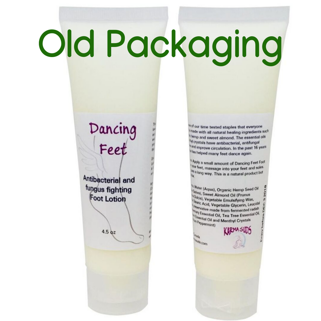 Dancing Feet Foot Lotion - 4 oz *New Packaging*