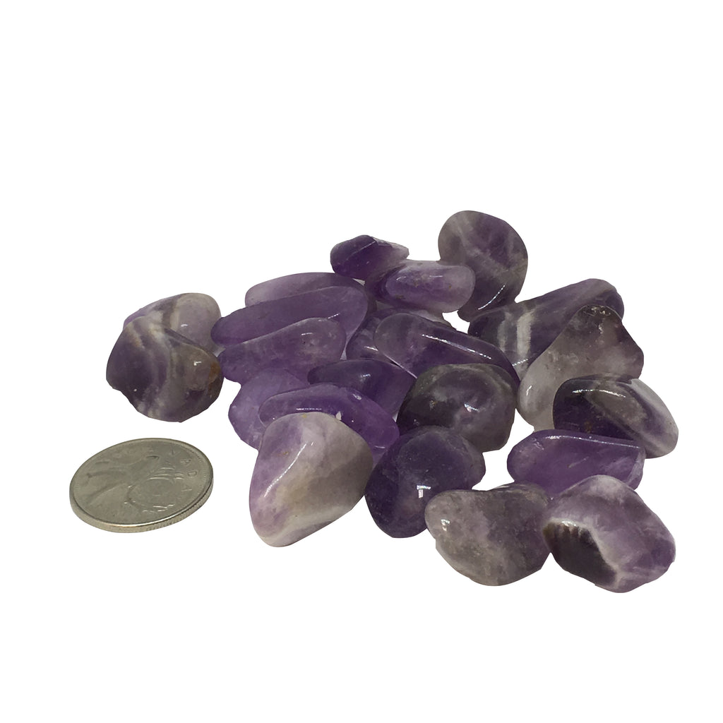 Amethyst - Reiki infused tumbled stones,Stones - Karma Suds