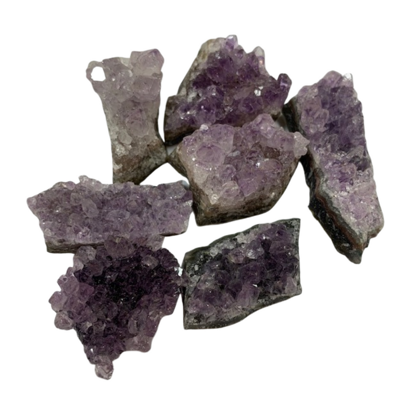 Amethyst Clusters - Reiki infused stones