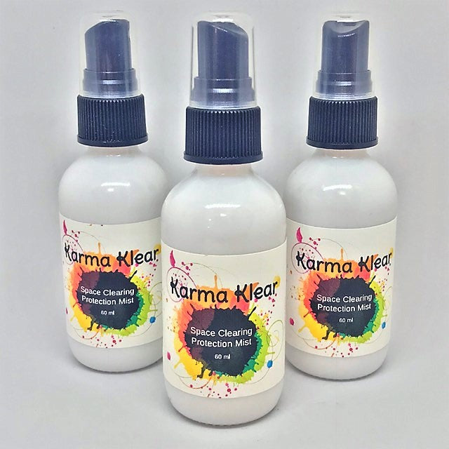 Karma Klear - Space Clearing Protective Mist 60mL,Reiki Infused - Karma Suds