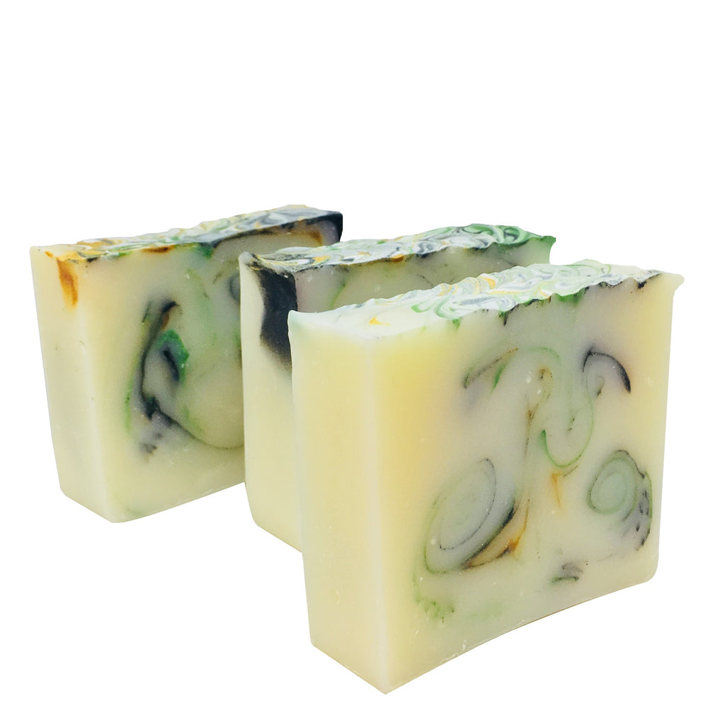 Lemon Basil - Natural Organic Bar Soap - over 4 oz,Soap - Karma Suds