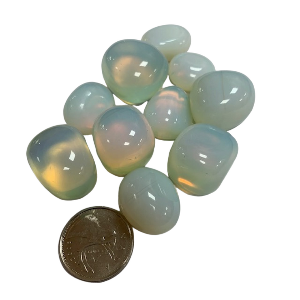 Opalite - Reiki infused tumbled stones