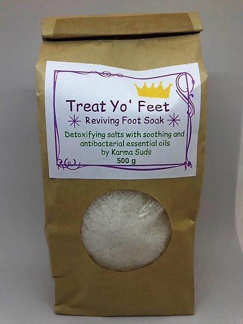 Treat Yo' Feet - Reviving Foot Soak - 500 g,Bath Products - Karma Suds